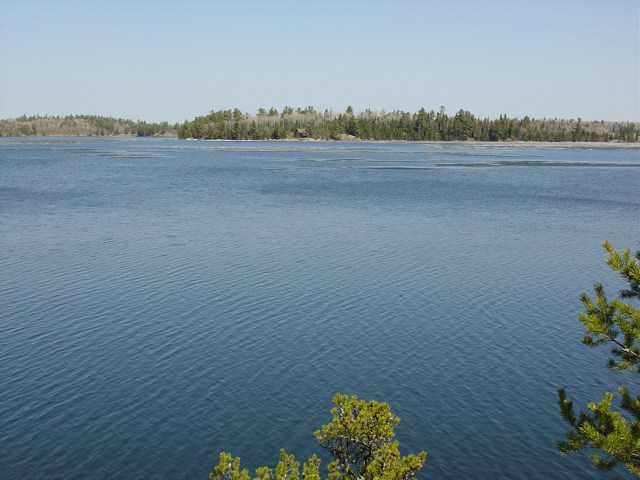 Lots of open water out front of the resort